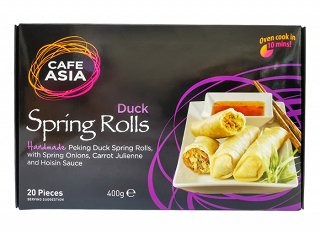 Cafe Asiia Duck Spring Rolls 20Τεμ 400g