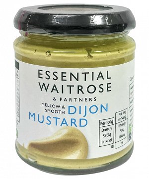 Essential Waitrose Mustard Dijon 180g