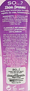 So Ibiza Dreams Body Mist 200ml
