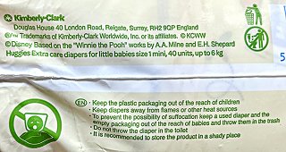 Huggies Extra Care For Little Babies 1 40Pcs