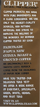 Clipper Papua New Guinea Roast&Ground Organic Coffee 227g