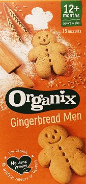 Organix Goodies Organic Gingerbread Men Biscuits 200g