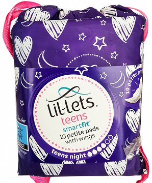 Lil-Lets Teens Night With Wings 10Pcs
