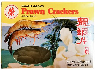 Wings Brand Prawn Crackers 227g