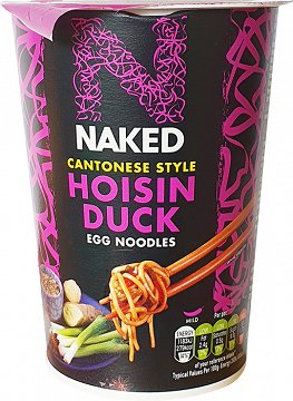 Naked Cantonese Style Hoisin Duck Egg Noodles Cup 78g