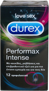 Durex Condoms Performax Intense 12Pcs
