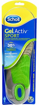 Scholl Gel Activ Sport Πάτοι Size 40-46,5 1Σετ