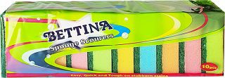 Bettina Sponge Scourers 10Pcs