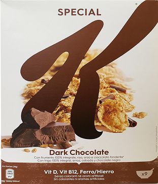 Kelloggs Special K Μαύρη Σοκολάτα 290g