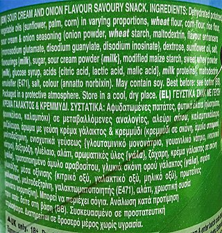 Pringles Sour Cream & Onion 165g