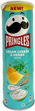 Pringles Τυρί Κρέμα & Βότανα 165g