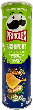 Pringles Passport Mexican Style Cheesy Jalapeno 165g