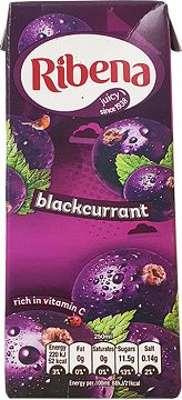 Ribena Blackcurrant Juice 250ml