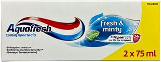 Aquafresh Fresh & Minty 2x75ml