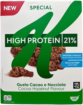 Kelloggs Special K High Protein Κακάο Φουντούκι 320g