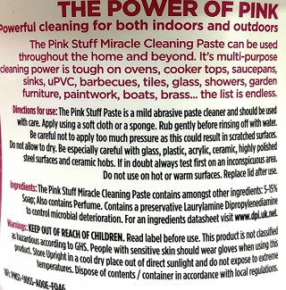 The Pink Stuff Miracle Cleaning Paste 850g