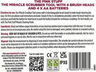 The Pink Stuff Miracle Scrubber Kit