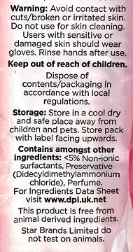 The Pink Stuff Miracle Multi Purpose Biodegradable Cleaning Wipes 72Τεμ