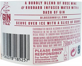 Blossom Hill Gin Fizz Rhubard 750ml