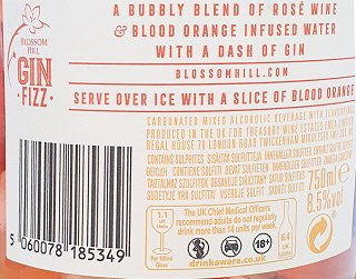 Blossom Hill Gin Fizz Blood Orange 750ml