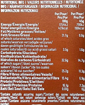 Nakd Protein Cocoa Hazelnut Raw Bars 3x45g