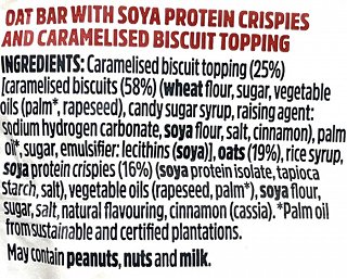 Trek Protein Flapjack Lotus Biscoff 50g