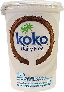 Koko Dairy Free Γιαούρτι Από Γάλα Καρύδας 500g