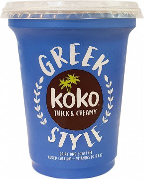 Koko Dairy Free Coconut Greek Style Yogurt 400g