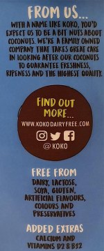 Koko Dairy Free Coconut Greek Style Yogurt 400g