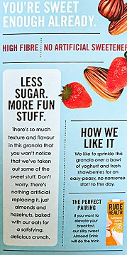 Rude Health Low Sugar Granola Almond & Hazelnut 400g
