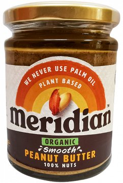 Meridian Organic Απαλό Φυστικοβούτυρο 280g