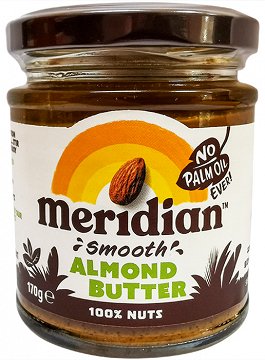 Meridian Απαλό Βούτυρο Αμυγδάλου 170g
