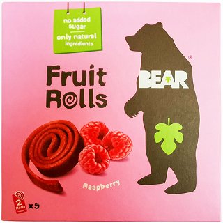 Bear Fruit Rolls Βατόμουρο 5Τεμ