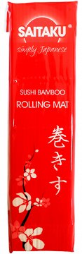 Saitaku Sushi Bamboo Rolling Mat 1Pc