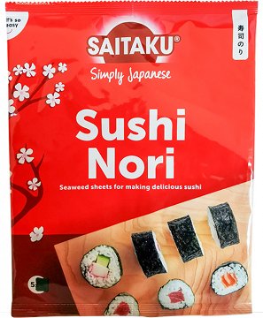 Saitaku Sushi Nori 5 Φύλλα