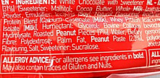 Grenade Protein Bar Salted Peanut & White Chocolate 60g