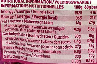 Grenade Protein Bar Dark Chocolate Raspberry 60g