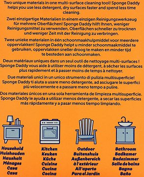 Scrub Daddy Sponge Daddy 4Τεμ