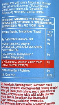 Nexba Water Kefir Strawberrry & Peach Sugar Free 330ml