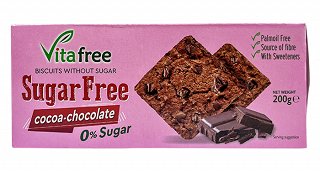 Vita Free Biscuits With Cocoa & Chocolate Sugar Free 200g