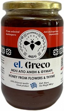 El Greco Honey From Flowers & Thyme 900g