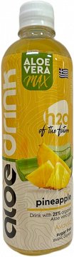 Aloe Vera Max Drink Pineapple Flavor Water Sugar Free 500ml