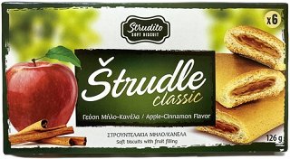Strudle Classic Στρουντελάκια Μήλο Κανέλλα 126g