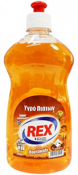 Rex Dish Liquid Orange 500ml