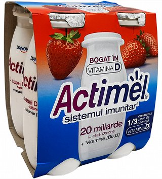 Danone Actimel Strawberry 4X100g