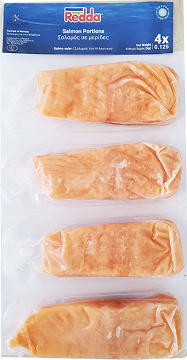 Redda Σολωμός Σε Μερίδες 4x125g