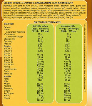 Γιώτης Μπισκοτόκρεμα 300g