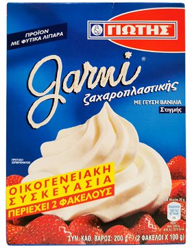 Γιώτης Garni Ζαχαροπλαστικής Βανίλια 2x100g