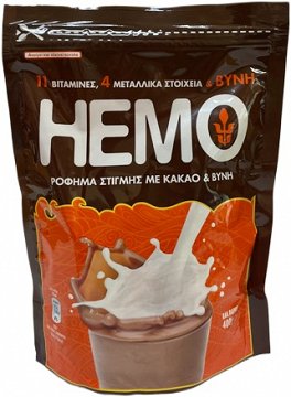Hemo Ρόφημα Σοκολάτας Σακουλάκι 400g