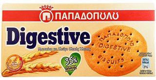Papadopoulos Digestive Light Wholegrain Wheat 250g